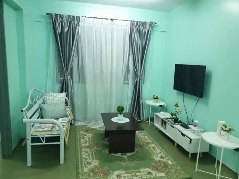 Flat for Rent at Putra Damai - Liza Awi - Living Room - PropertyGuru.com.my