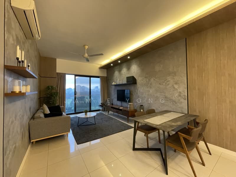 Servis Apartment untuk Disewa di The Horizon Residence - Jamie Yong - Living Room - PropertyGuru.com.my