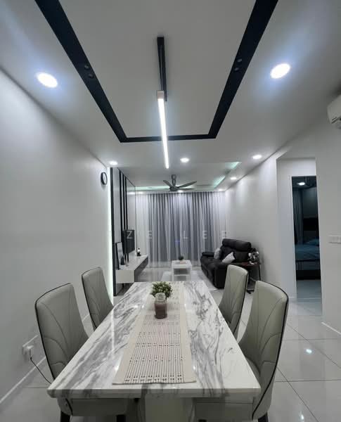 Service Residence for Rent at Setia Sky 88 - Sze Lee - Living Room - PropertyGuru.com.my