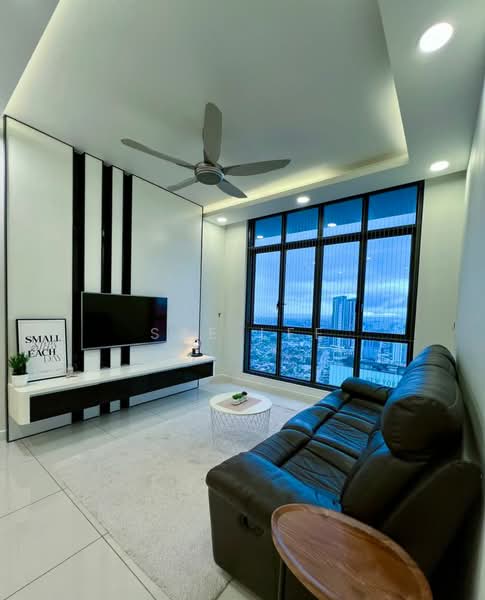 Service Residence for Rent at Setia Sky 88 - Sze Lee - Living Room - PropertyGuru.com.my