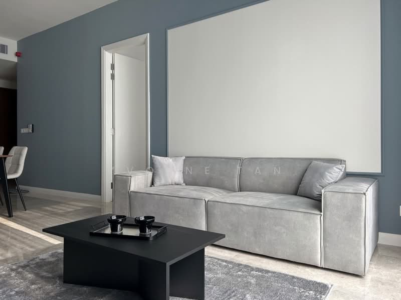 Service Residence for Rent at TRX Residences - Yvonne Tan - Living Room - PropertyGuru.com.my