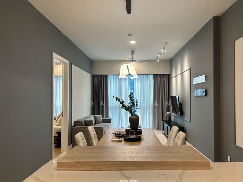 Service Residence for Rent at TRX Residences - Yvonne Tan - Living Room - PropertyGuru.com.my