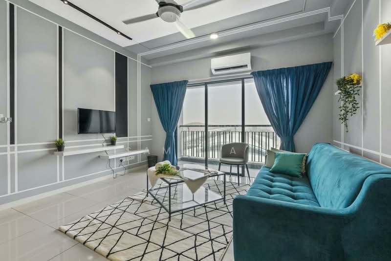 Service Residence for Rent at Tulip Residence - SAM KIAT - Living Room - PropertyGuru.com.my