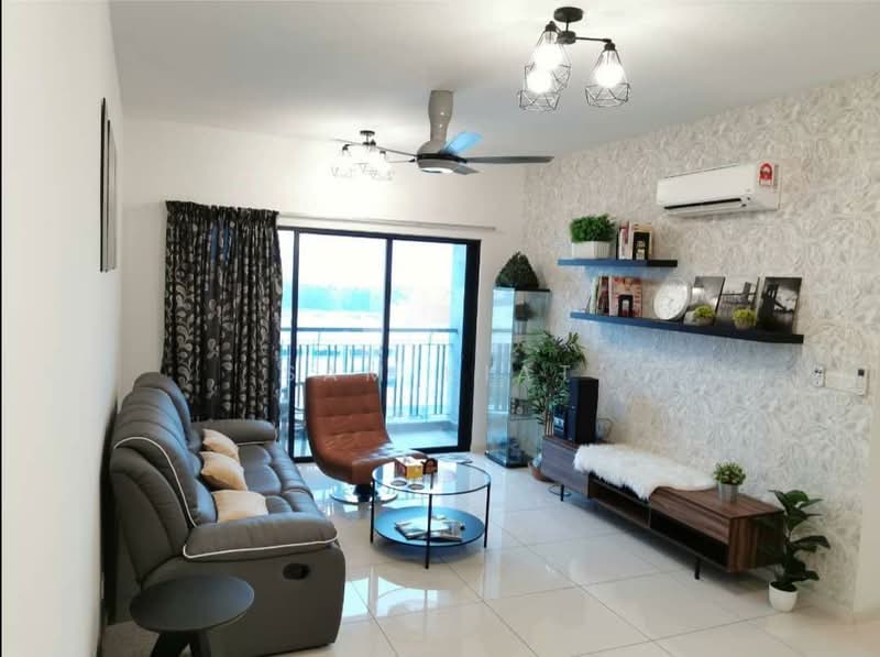 Service Residence for Rent at Tulip Residence - SAM KIAT - Living Room - PropertyGuru.com.my