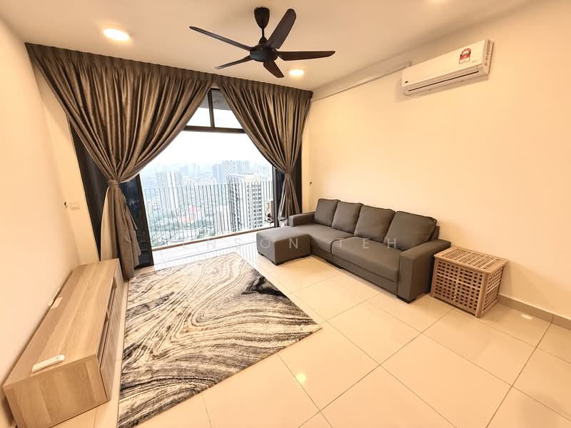 Servis Apartment untuk Disewa di Henna Residence  @ The Quartz WM - Jenson Teh - Living Room - PropertyGuru.com.my