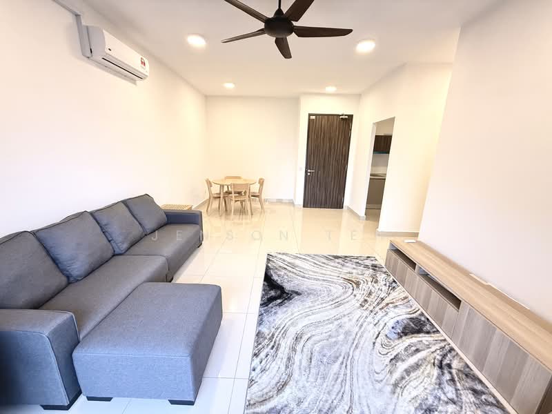 Servis Apartment untuk Disewa di Henna Residence  @ The Quartz WM - Jenson Teh - Living Room - PropertyGuru.com.my