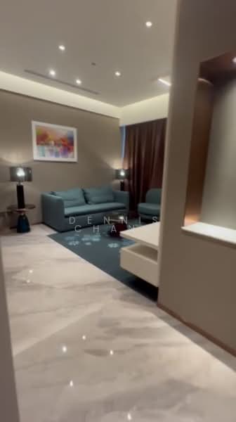 Servis Apartment untuk Dijual di Imperial Lexis - Dennis Chang - Living Room - PropertyGuru.com.my