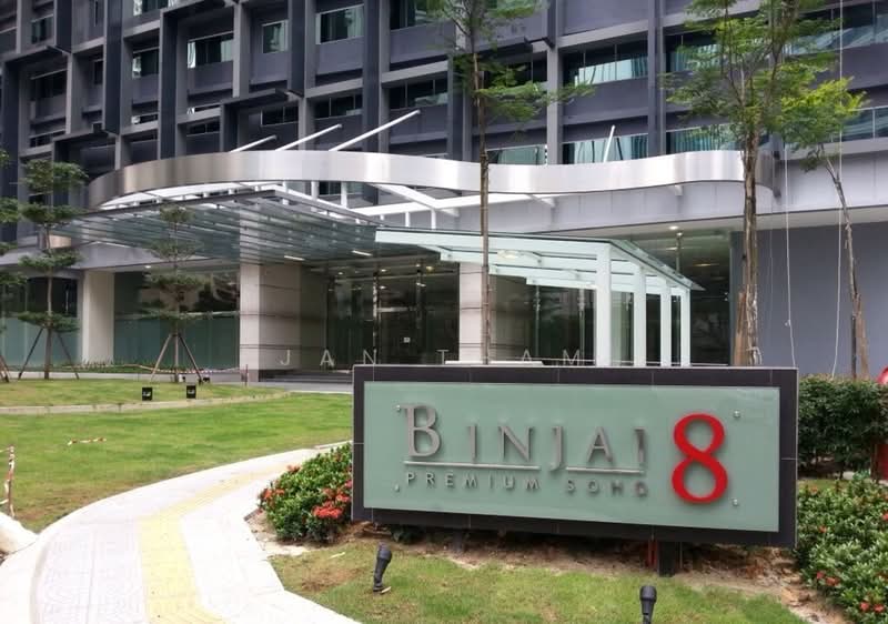 Servis Apartment untuk Dijual di Serviced Residence @ Binjai 8 - Jan Tham - Exterior - PropertyGuru.com.my
