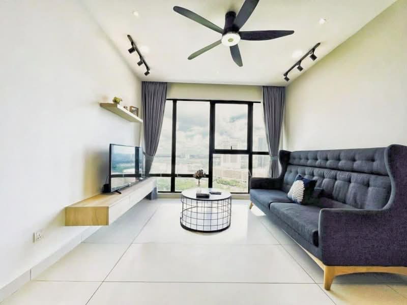 Service Residence for Rent at Southkey Mosaic - Peter Tan - Living Room - PropertyGuru.com.my