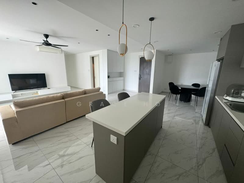 Kondominium untuk Disewa di South Brooks - Grace Ho - Living Room - PropertyGuru.com.my