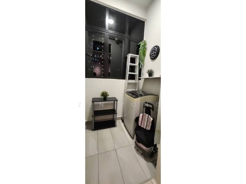 Service Residence for Rent at Conezion Residences - Zen Yong - Balcony - PropertyGuru.com.my