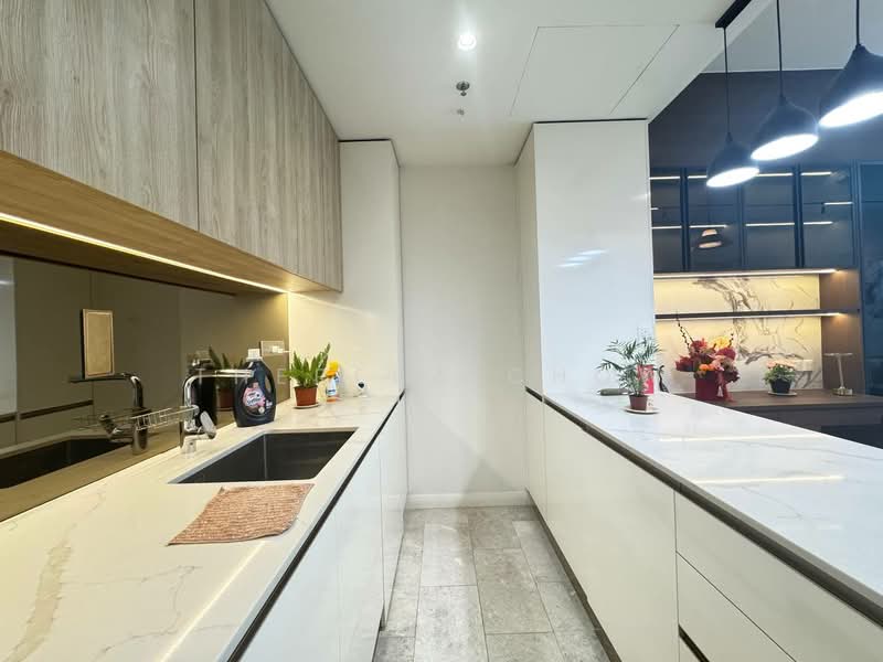 Service Residence for Rent at TRX Residences - Theresa Chow - Kitchen - PropertyGuru.com.my