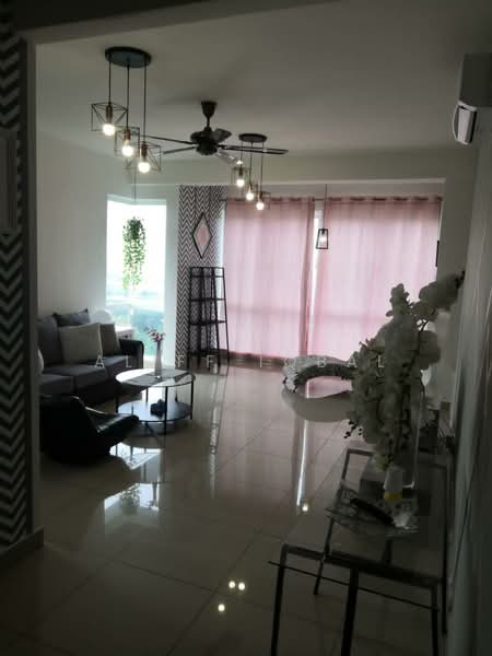Kondominium untuk Disewa di Vision Residence - Aliff Iqbal - Living Room - PropertyGuru.com.my