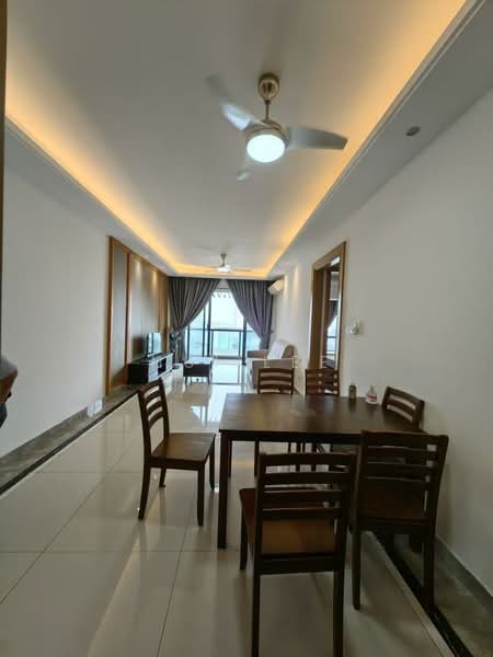 Servis Apartment untuk Disewa di R&F Princess Cove Phase 1 - Hui Lee - Living Room - PropertyGuru.com.my