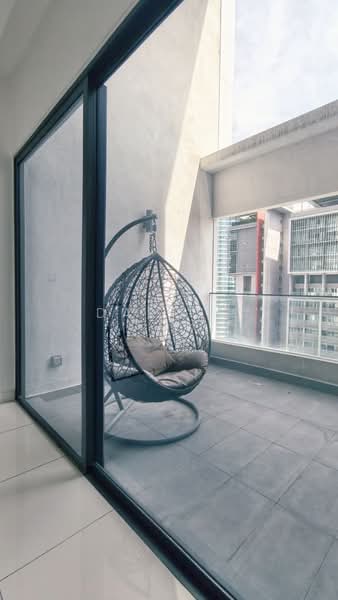 Service Residence for Sale at Aria - Darren Goh - Balcony - PropertyGuru.com.my