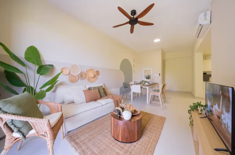 Service Residence for Sale at Summer Suites - Residensi Bukit Meldrum - Bella Tan - Living Room - PropertyGuru.com.my