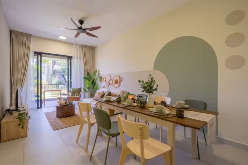 Service Residence for Sale at Summer Suites - Residensi Bukit Meldrum - Bella Tan - Living Room - PropertyGuru.com.my