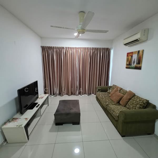 Kondominium untuk Disewa di The Zest @ Kinrara 9 - Cecilia Chee - Living Room - PropertyGuru.com.my