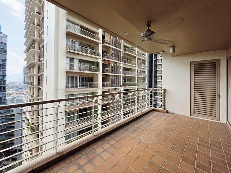 Kondominium untuk Disewa di Hampshire Park Condominium - Teoh Yie Hao - Balcony - PropertyGuru.com.my