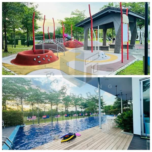 Rumah Teres 2 Tingkat untuk Dijual di Taman Mount Austin (Tebrau) - Jack Ting - Pool - PropertyGuru.com.my