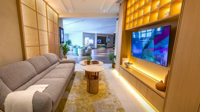 Service Residence for Sale at Causewayz Square @ JBCC - Aamani Lee - Living Room - PropertyGuru.com.my