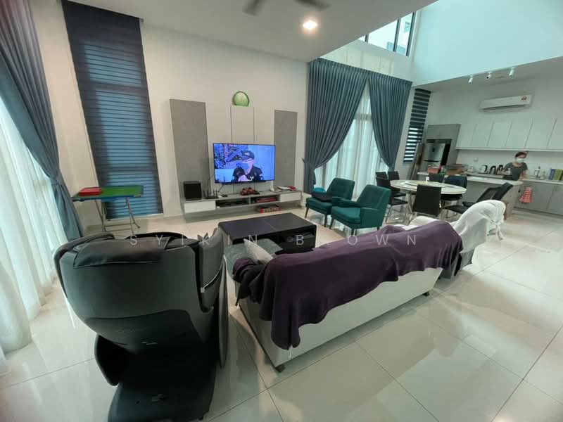 Semi-Detached House for Sale in Cyberjaya (Selangor) - Syikin Brown - Living Room - PropertyGuru.com.my