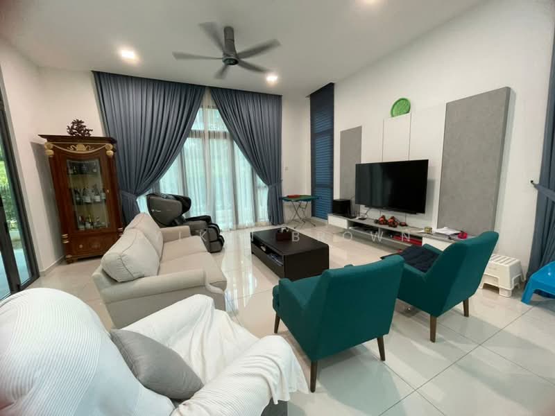 Semi-Detached House for Sale in Cyberjaya (Selangor) - Syikin Brown - Living Room - PropertyGuru.com.my