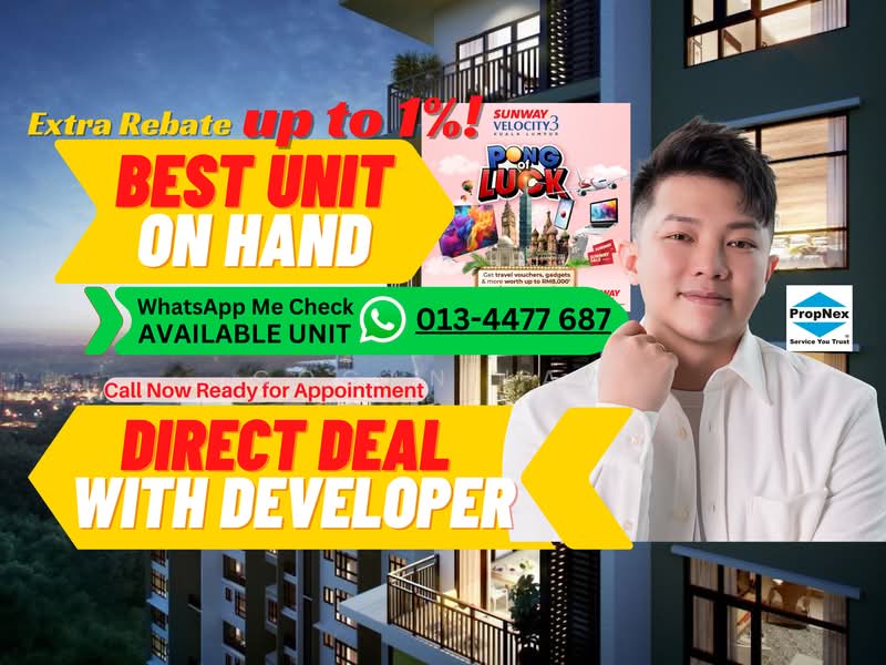 Servis Apartment untuk Dijual di Sunway Velocity 3 - Cogan Law - PropertyGuru.com.my