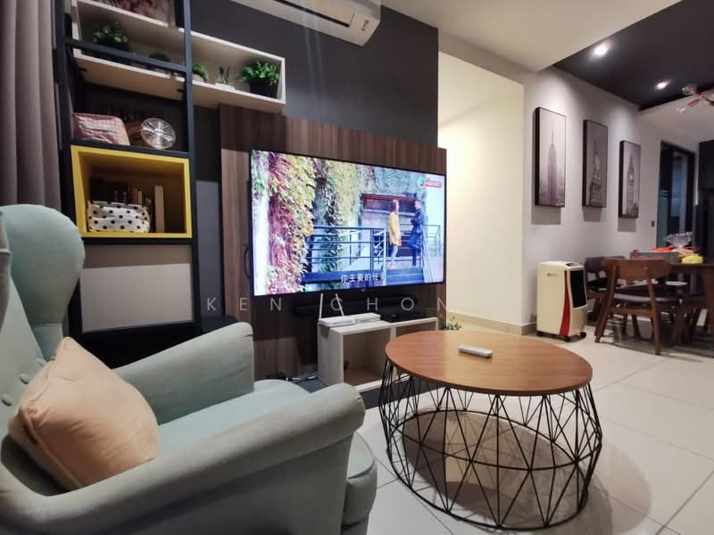 Service Residence for Sale at LakePark Residence @ KL North - Ken Chong - Living Room - PropertyGuru.com.my