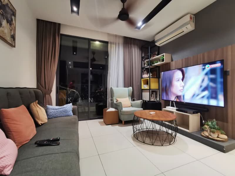 Service Residence for Sale at LakePark Residence @ KL North - Ken Chong - Living Room - PropertyGuru.com.my
