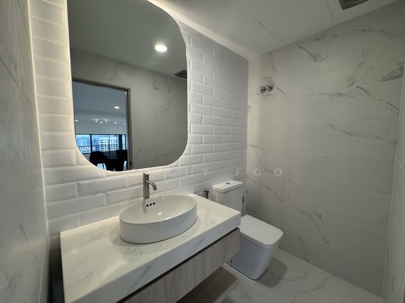 Condominium for Rent at Merak Kayangan Court - Ashley Foo - Powder Room - PropertyGuru.com.my