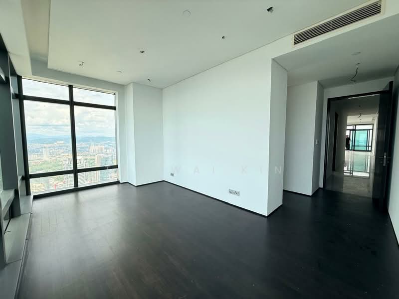 Service Residence for Sale at Four Seasons Place - Tin Wai Kin - Living Room - PropertyGuru.com.my