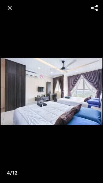 Service Residence for Rent at KSL Residence @ Daya - Sun Yap - Bedroom - PropertyGuru.com.my