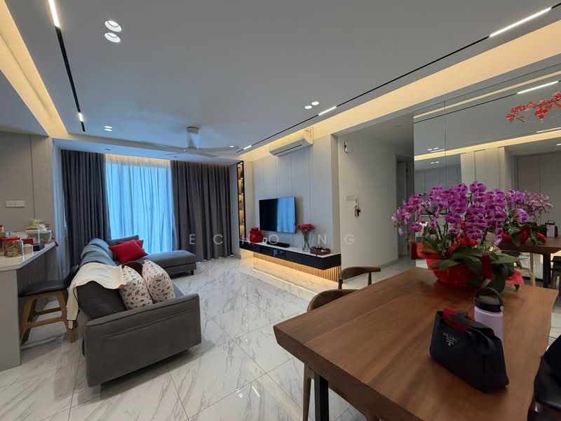 Condominium for Sale at South Brooks - Echo Ng - Living Room - PropertyGuru.com.my