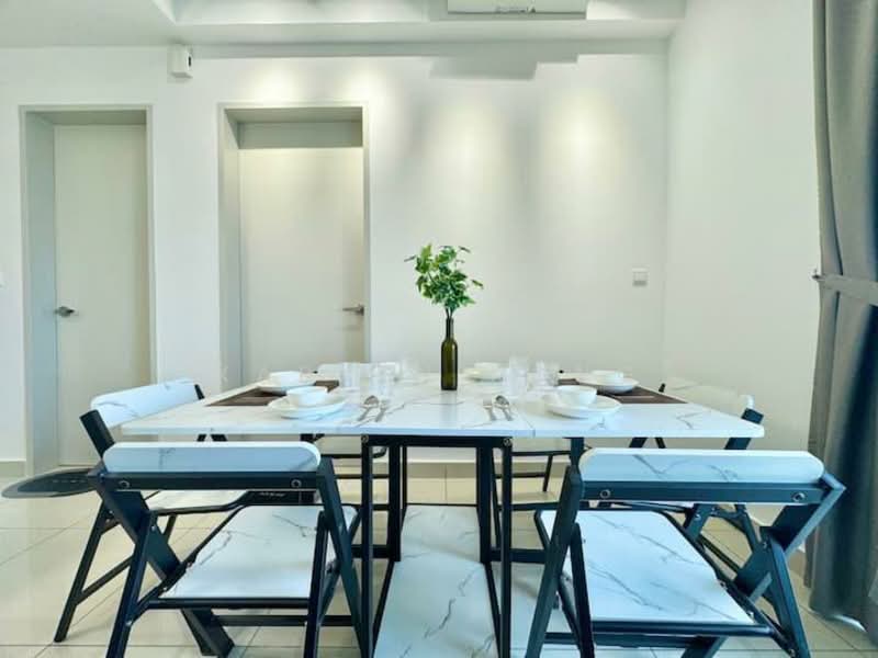 Servis Apartment untuk Dijual di Trion @ KL - Karyen Kong - Dining Room - PropertyGuru.com.my