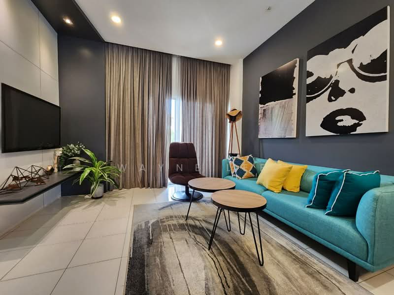 Servis Apartment untuk Dijual di Riverhaus - Wayne Lee - Living Room - PropertyGuru.com.my