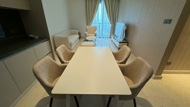 Service Residence for Rent at Marriott Residence @ Gurney - May Tan - Living Room - PropertyGuru.com.my