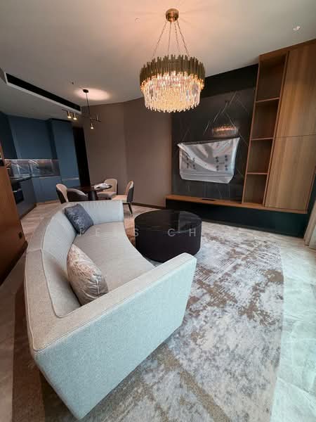 Servis Apartment untuk Disewa di Orion Residence Bukit Bintang - Jess Chyi - Living Room - PropertyGuru.com.my