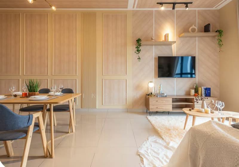 Servis Apartment untuk Dijual di Trion @ KL - Ping Shin - Living Room - PropertyGuru.com.my