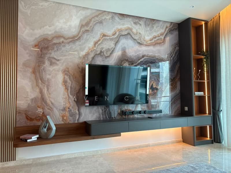 Servis Apartment untuk Disewa di Damansara City Residency (DC Residensi) - Caven Chng - Living Room - PropertyGuru.com.my