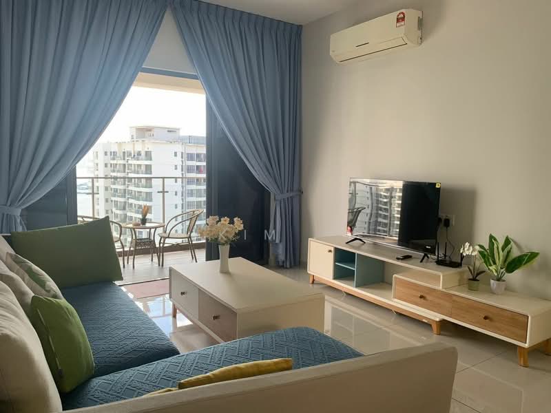 Kondominium untuk Disewa di Kings Bay @ Country Garden Danga Bay - Kim . - Living Room - PropertyGuru.com.my