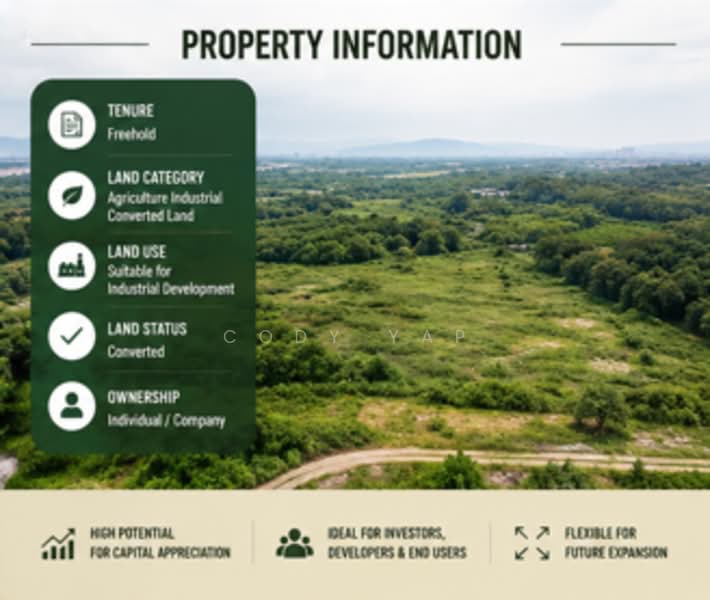 Industrial Land for Sale in Kuala Selangor (Selangor) - Cody Yap - PropertyGuru.com.my