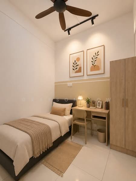 Servis Apartment untuk Disewa di Skypod Residence - Grayson Low - Bedroom - PropertyGuru.com.my