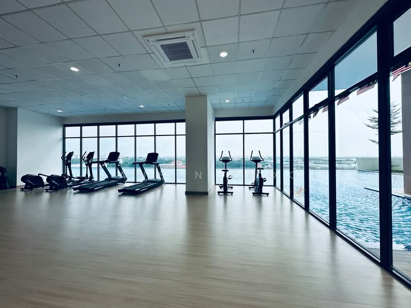 Service Residence for Rent at Princeton Suites @ EduSentral - Jansen Khoo - Gym - PropertyGuru.com.my