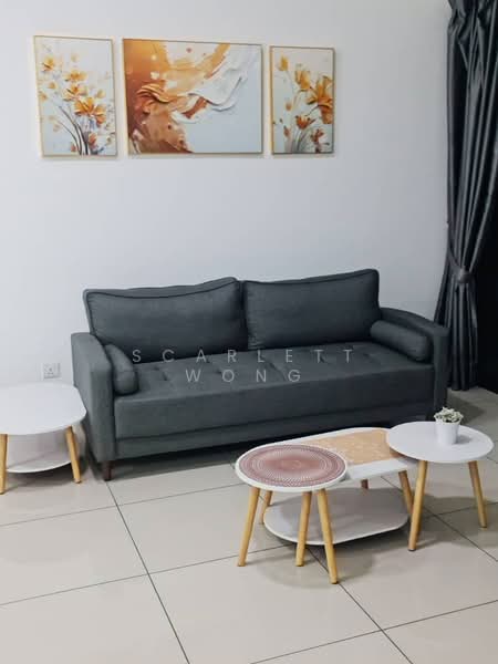 Servis Apartment untuk Disewa di Le Pavillion - Scarlett Wong - Living Room - PropertyGuru.com.my