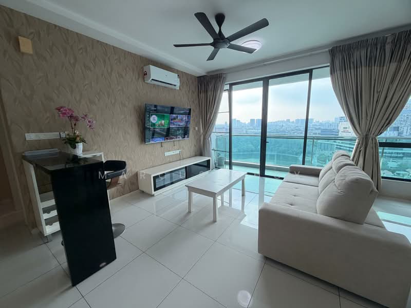 Kondominium untuk Disewa di Sunway GeoSense - Marcus Choy - Living Room - PropertyGuru.com.my