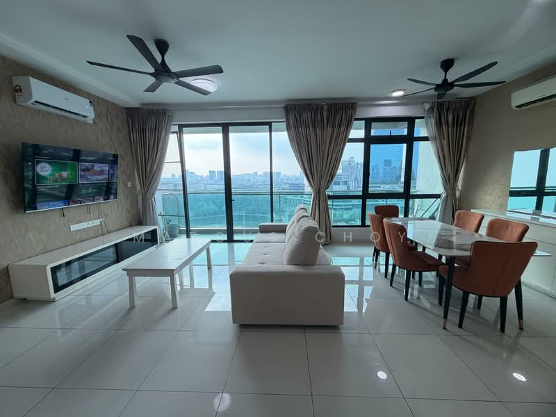 Kondominium untuk Disewa di Sunway GeoSense - Marcus Choy - Living Room - PropertyGuru.com.my