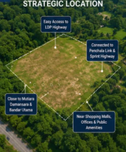 Tanah Komersial untuk Dijual di Damansara Perdana (Selangor) - Cody Yap - PropertyGuru.com.my