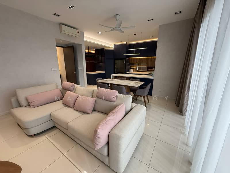 Kondominium untuk Disewa di Sunway GeoSense - Marcus Choy - Living Room - PropertyGuru.com.my