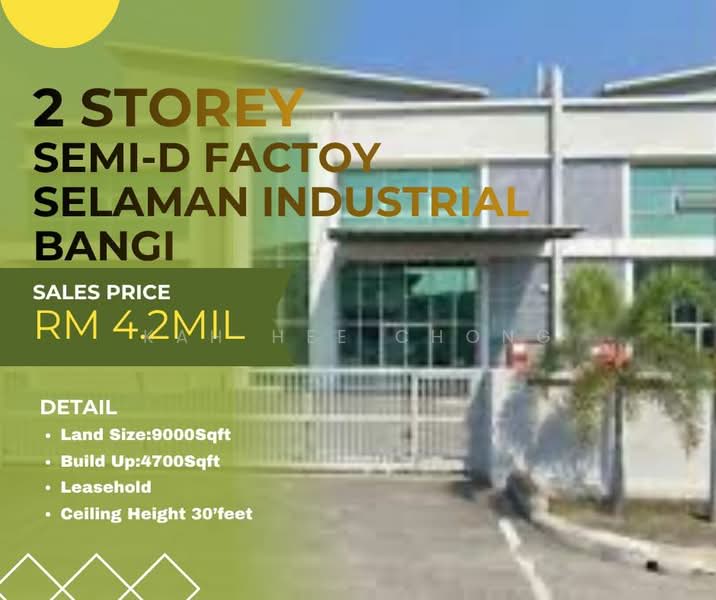 Terrace Factory for Sale in Ampang (Kuala Lumpur) - Kah Hee Chong - Exterior - PropertyGuru.com.my